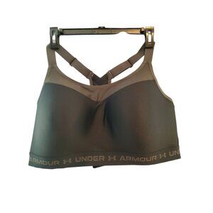Under Armour Womens Black Sports Bra Compression Fit 44DDD